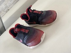 Nike Flex Runner Red/Black-White Size 7 c Toddler Sneakers Shoe Baby