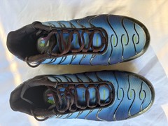 Nike Air Max Plus TN GS 5.5Y Blue Black Running Sneakers Boys Girls