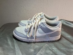 Nike Dunk Low GS Two Tone Wolf Grey White Youth 6Y Fits Womens 7.5 Sneaker