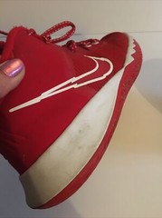 6Y Nike Kyrie Irving Flytrap University Red/White Basketball Shoes CT5537-600