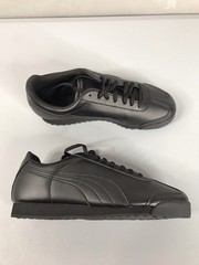 PUMA Roma Basic Jr Black Sneakers Youth Size 6C Unisex Athletic Casual New