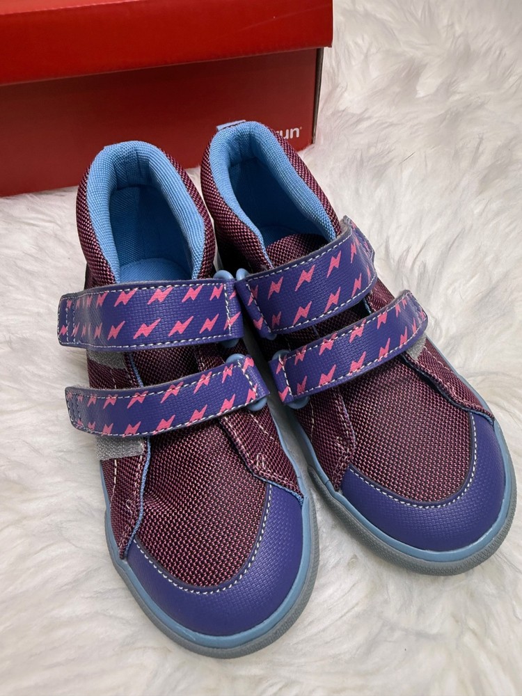 See Kai Run Dean Adapt Berry Adaptive Sneakers Kids Size 13 Purple Pink