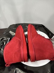 UGG Neumel II Samba Red Suede Boots Kid’s Size 6