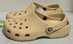 Crocs Classic Slip-On Clogs Grade School Size 6 – Beige Color-way (New)