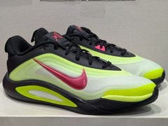 Nike A’One (GS) – A’ja Wilson – Size: 6Y – HQ2294 001 – Black / Volt – Pink NEW