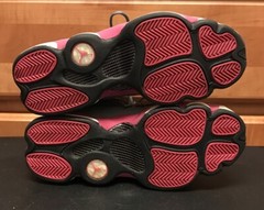 Nike Air Jordan XIII 13 Retro GS 439358-029 Gray Pink Youth Shoes Size 6Y