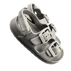 CAT & JACK GRAY ￼GLADIATOR SANDALS SIZE 11 Gray