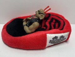 Vintage 1994 Biker Mouse From Mars Children’s Slippers Medium 7-8 Red Black Rare
