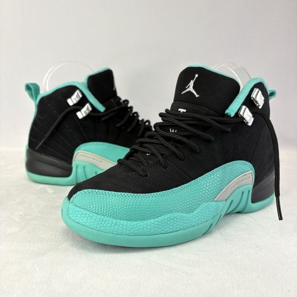 Jordan 12 Hyper Jade Size 4.5Y Shoes Mid 510815-017 2016 Jumpman