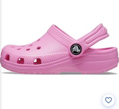 Crocs Taffy Pink 🌷 J1 – Junior 1 Classic Clog New With Tags Fast Shipping.