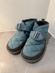 CHACO Ramble Puff Size 2 M EU 33 Big Kids Unisex Booties Glacier Blue JCH180348