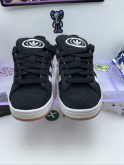 Size 6 (GS) – adidas Campus 00s Low Black White Gum – Womens 7 Boys 6