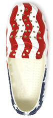 Floafers Prodigy Driver American Flag Kid’s Boat Shoe