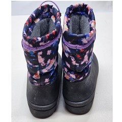 Bogs K Snow Shell CS Kid Waterproof Winter Boots Black Tie Dye 72928-009 Youth 2