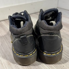 DR. MARTENS Docs DM’s Chunky Leather Lace Up Boot Shoes Kids Size UK 4 ENGLAND