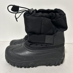 Thermolite Waterproof Boots Youth Size 2 Black Adjustable Snow Rain Boots