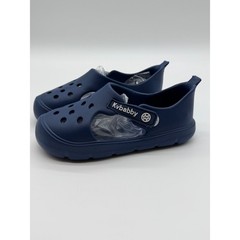 Kvbabby Kids Navy Blue Clog Sandals Waterproof Slip On Summer Shoes Size 28 NEW