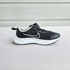 Nike Star Runner 3 Hook & Loop Sneaker SZ 11C Black Pink Athletic DA2777-002