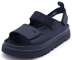 UGG – Kids Goldenglow Sandals | Black | 1152813K-BLK | Authentic New