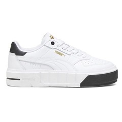 PUMA Cali Court Leather Platform Youth Girls White Sneakers Casual Shoes 394384