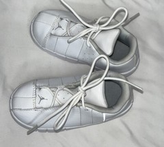 Nike Air Jordan Team Elite TE 2 Low Little Kids Size 7C White Shoes AO2101-100