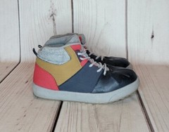 OshKosh B’gosh Color Block High Top Duck Boots Blue/Gray Big Kids Size 3M