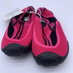 Amazon Essentials Kids Beach Pool River Shoes Girls 9/10 Pink With Rubber Sole