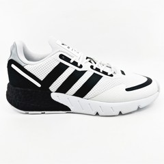 adidas ZX 1K Boost White Black Unisex Kids Athletic Sneaker G58922