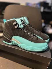 Jordan 12 hyper jade 9.5y