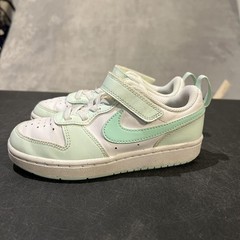 Nike Shoes Toddler Size 12C White Mint Hook Loop FZ3541-100 Athletic Sneakers