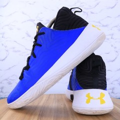 Under Armour GS Escalate BB Basketball Low Shoes 3022311-400 Blue Youth Sz 6.5Y