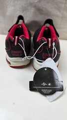 Universal Studios Kids Dinosaur Shoes Sz 10 Black Red Athletic Lace Up Sneakers