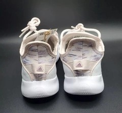 Kids Adidas Cloudfoam PURE SPORTSWEAR Shoes Size 6 New White/Pink/Purple