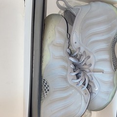 Nike Air Foamposite One Gray High Top