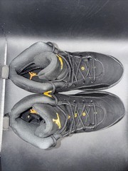 Size 2 (PS) – Jordan 12 Retro Mid Black Taxi, 151186-071, New With Box