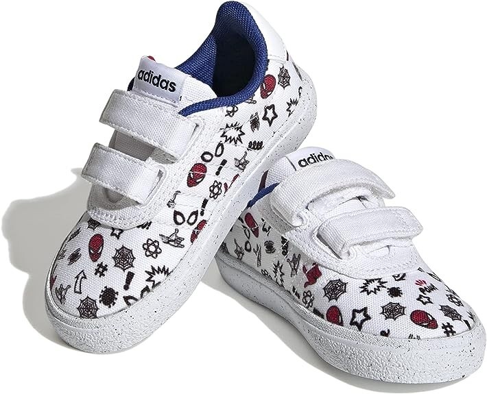 adidas x Marvel Vulcraid3r SpiderMan INFANT Shoe size -7k