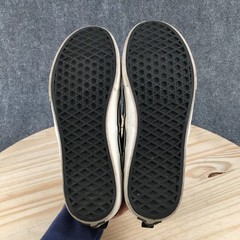 Vans Checkerboard Classic Slip On Sneaker Shoes Youth 7 Canvas Black 721356