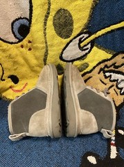 UGG Australia Neumel II Charcoal Grey Kids Chukka Boots 1017320K-CHRC SZ 2