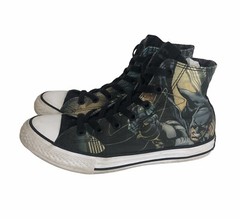 Converse Allstar Batman DC Hightop Sneakers Youth Chuck Taylor Size 3 Comic