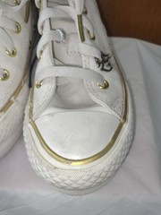 Converse High-Top Chuck Taylor All Star Sneaker Shoes Platform Youth Size 1