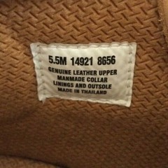 Timberland Classic Junior Vintage Wheat Leather Boots Size 5.5M #14921 EUC