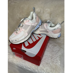Nike Vomero 5 GS White Pink Light Blue Mesh Unisex Kids Sneakers US 5.5Y