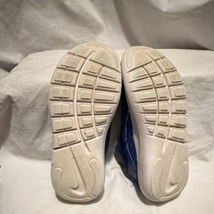 Nike Flex Runner 2 Unisex Kids Slip-On Athletic Shoes Blue/White US 1Y