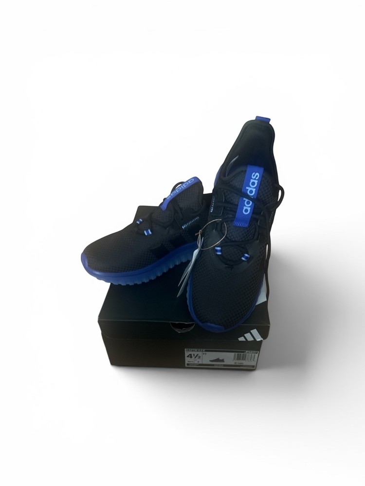 Adidas Kaptir 4.0 K ‚Black Lucid Blue‘ Brand New Size 4 1/2