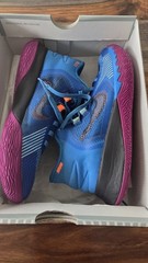 Size 3.5 (GS) – Nike Kyrie Flytrap 5 Mid Light Photo Blue Red Plum