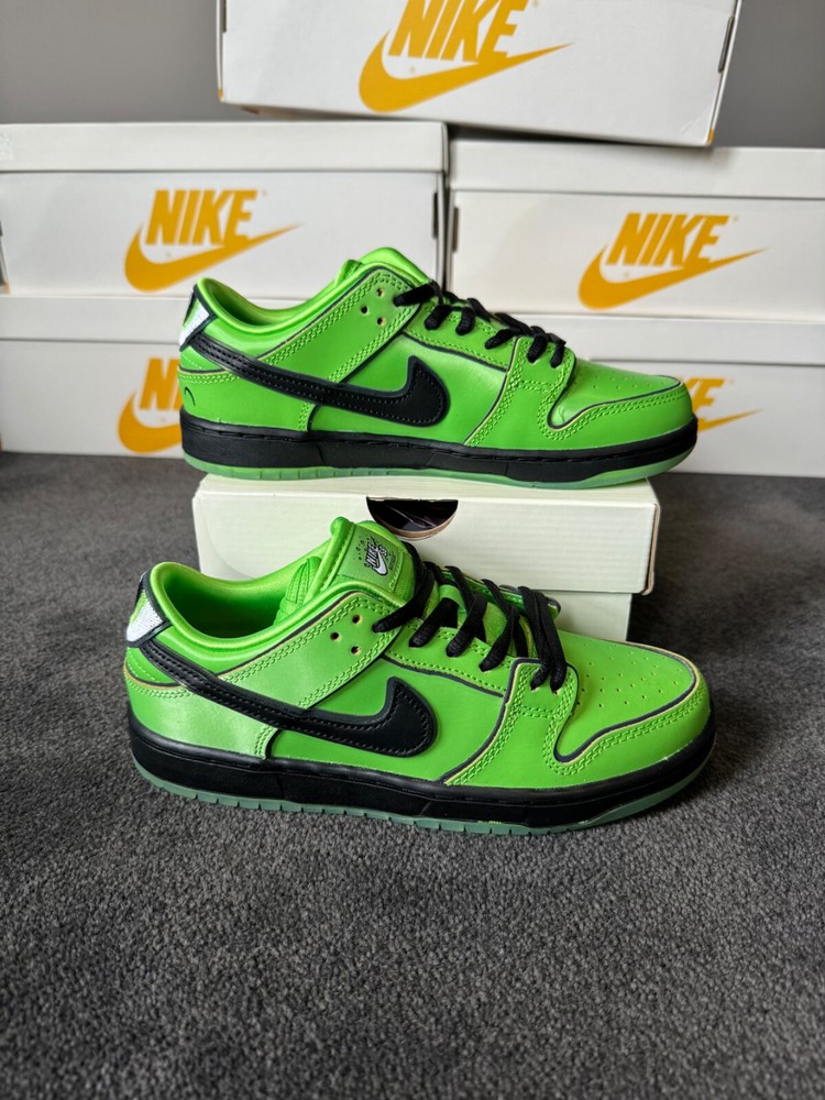 NIKE SB DUNK LOW PRO QS (PS) „POWERPUFF GIRLS“ – SIZE 3Y US – BNIB – DEADSTOCK