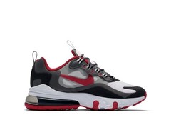 NIKE Air Max 270 React GS ‚University Red Iron Grey‘ BQ0103-013 6.5Y New in Box