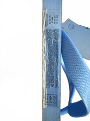 Old Navy Light Blue Flip Flops with Fish Pattern – Size 1Y-2Y