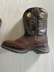 Lil‘ Durango Round Toe Western Boots BT200 Brown/Black Kids Size 3 M