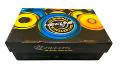 Heelys Pro 20 Prints Youth Size 6 Black w/ White Wheeled Shoes HE101007H NIB